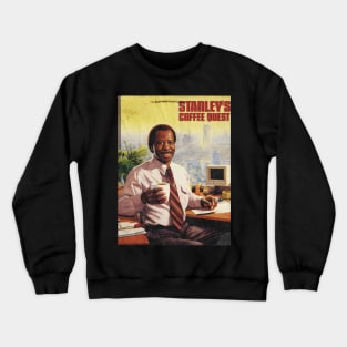 The Office Characters as Retro Game cover Crewneck Sweatshirt